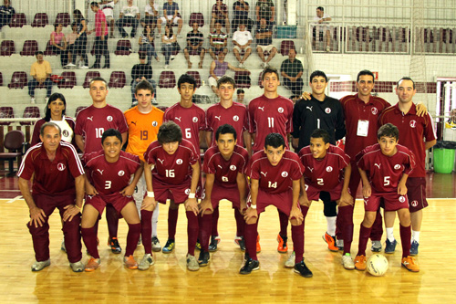 Sub 15 de Futsal se consagra campeão do Torneio da Fundação