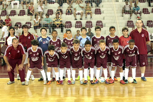 Sub 11 de Futsal empata com o Show de Bola no Estadual