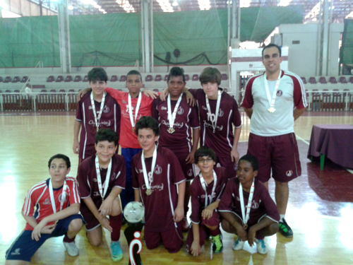 Sub 13 da Escola de Futsal é campeã da Série Bronze do Sindi-Clube