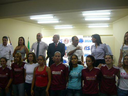 Equipe Feminina é apresentada em São Caetano