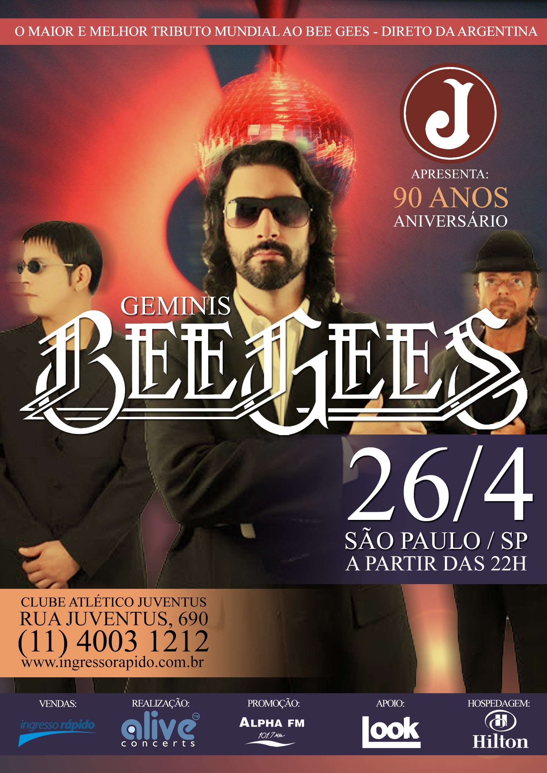 Show Geminis Bee Gees