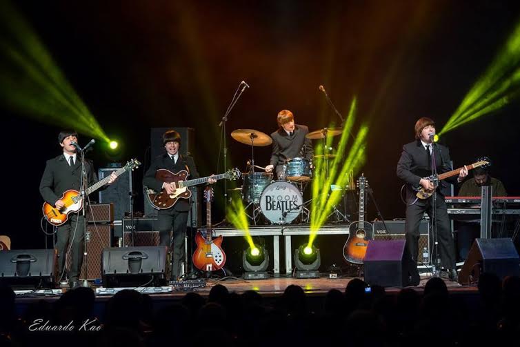 Famosa banda cover dos Beatles faz show beneficente no Juventus