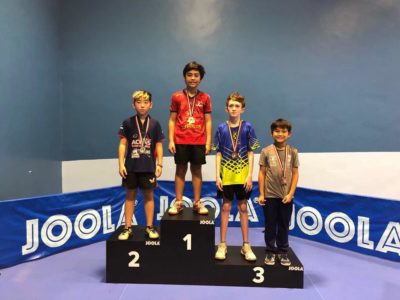 Augusto Sasaki se sagra campeão da etapa Paulista de Tênis de Mesa