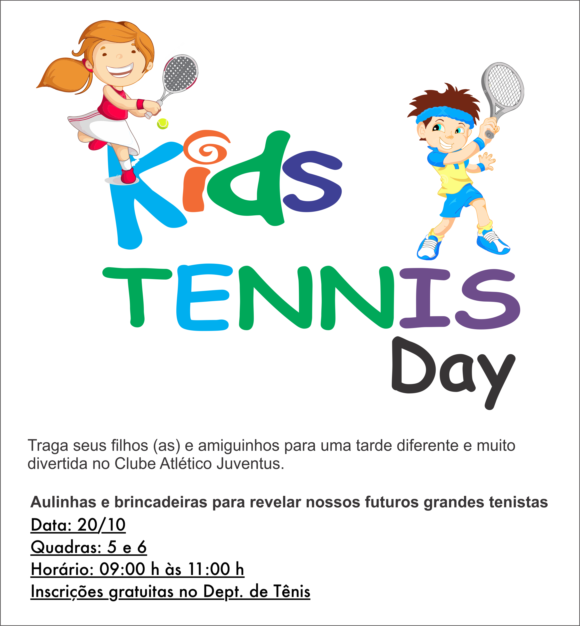 Departamento de Tênis promove o Tennis Day