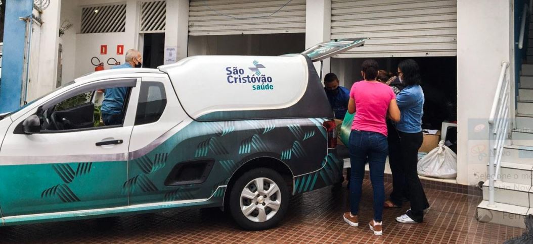 São Cristóvão Saúde entrega mantimentos ao município de Francisco Morato