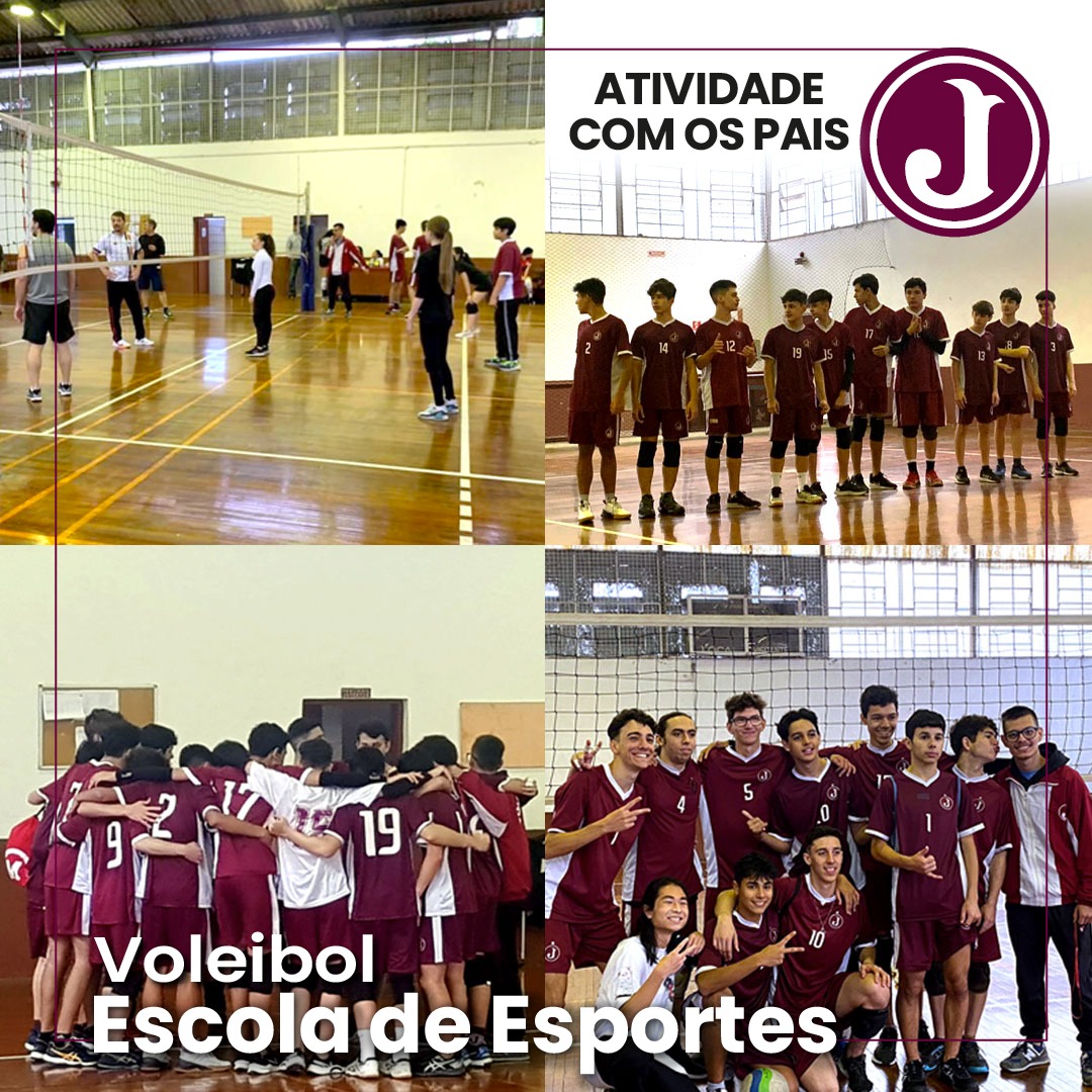 Escola de Esportes promove jogos amistosos de Voleibol