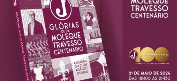 Juventus e Garoa Livros convidam para o Lançamento do Livro do Centenário