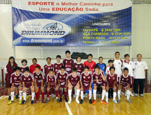 Equipes de Futsal vencem 01, empatam 02 e perdem 02