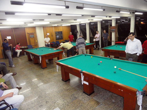 Acontece a 2ª rodada do Torneio de Sinuca