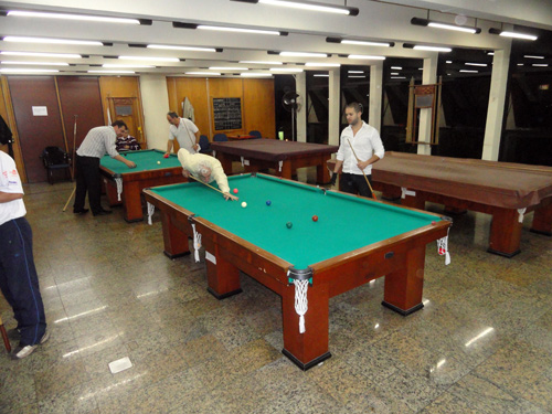 Resultados das quartas de final do Torneio de Sinuca