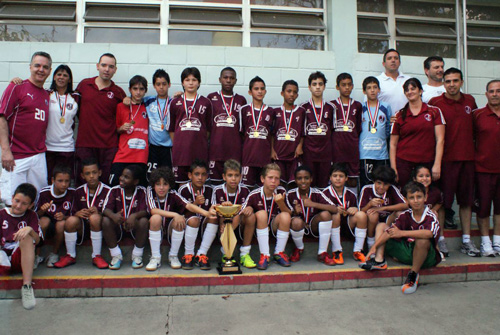 Sub 11 é campeão do Estadual e atleta grená garante a artilharia