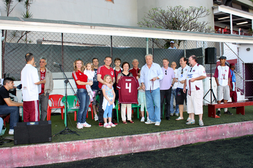 Ídolo Juventino é homenageado na Final do Torneio Interno
