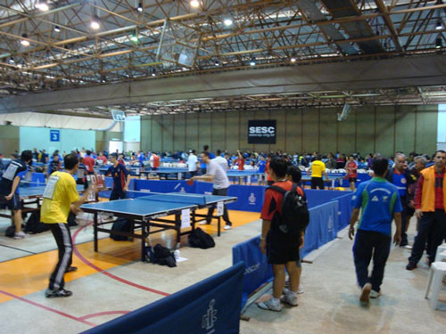 Clube Grená participa do Paulista Individual de Tênis de Mesa