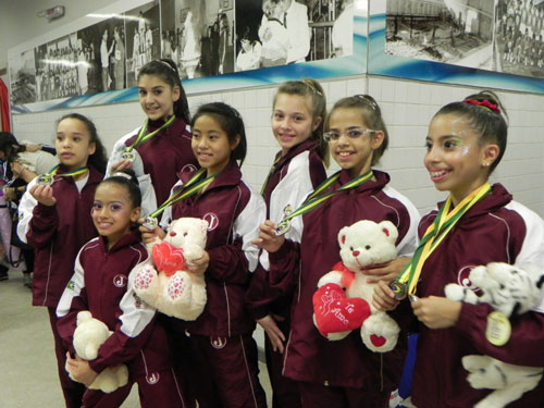 Equipe grená brilha no Torneio Nacional de GR