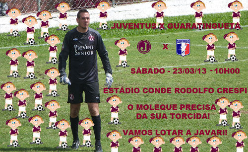 Juventus encara o Guaratinguetá