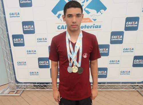 Atleta Juventino alcança o 2º lugar na categoria S14