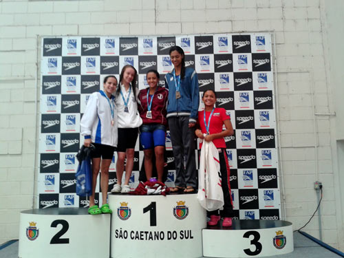 Gabrielle Assis obtém dois recordes no Paulista Infantil