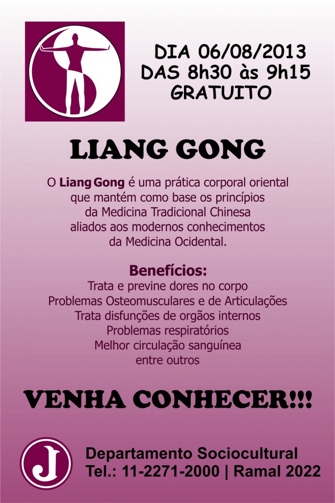 Aula Gratuita- Liang Gong