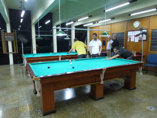 Quinta Rodada do Campeonato Interno de Sinuca