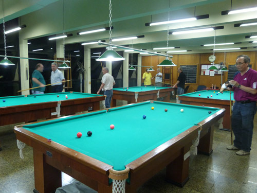 Quarta Rodada do Campeonato Interno de Sinuca