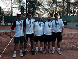 Tenistas Grenás sagram-se campeões da 5M2 do Interclubes