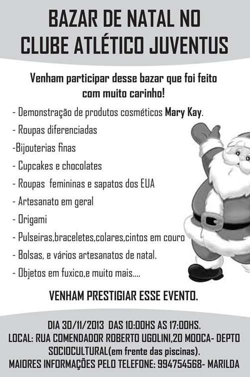 Bazar de Natal