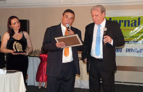 Rodolfo Cetertick é homenageado pelo Jornal do Brás
