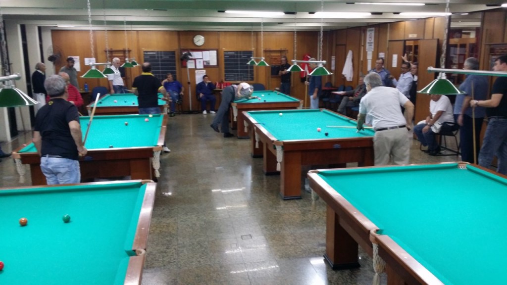Campeonato Interno de Sinuca – Primeira Rodada