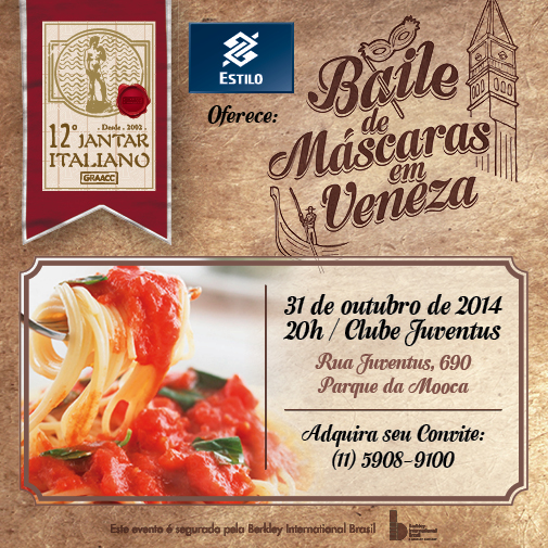 12º Jantar Italiano GRAACC