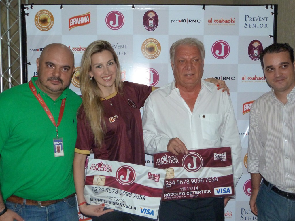 Juventus apresenta parceria com a Ambev em coletiva de imprensa