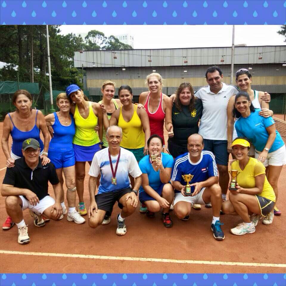 Dezessete duplas participam do Torneio Centenário Misto de Tênis