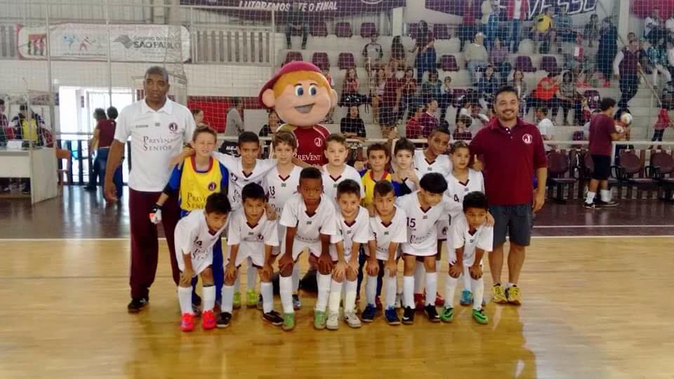 Sub 08 vence e Sub 09 perde no Estadual de Futsal