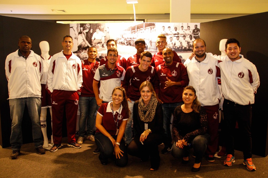 Equipe Grená visita à exposição Villa Mooca