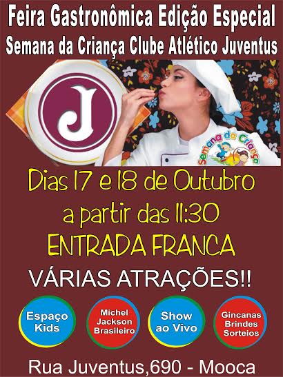 Feira Gastronômica Edição Especial das Crianças
