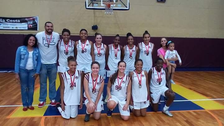 Sub 13 de Basquete Feminino garante o 3° lugar do Paulista