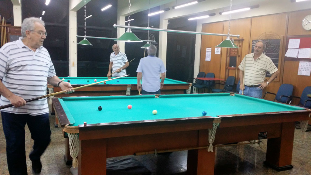 Nona Rodada do Campeonato Interno de Sinuca 2015