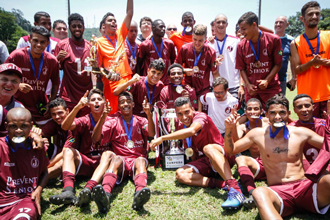 Sub 20 bate equipe do Mogi Mirim e conquista o título de Campeão da Copa São Roque