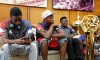 São Paulo,SP,Brasil 06 de Janeiro  2016 -VISITA PEROLAS NEGRAS HAI JUVENTUS - Jogadores do Perolas Negras visitaram na tarde de hoje o Clube Atlético Juventus.(Foto: Ale Vianna/Eleven).