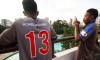 São Paulo,SP,Brasil 06 de Janeiro  2016 -VISITA PEROLAS NEGRAS HAI JUVENTUS - Jogadores do Perolas Negras visitaram na tarde de hoje o Clube Atlético Juventus.(Foto: Ale Vianna/Eleven).