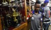 São Paulo,SP,Brasil 06 de Janeiro  2016 -VISITA PEROLAS NEGRAS HAI JUVENTUS - Jogadores do Perolas Negras visitaram na tarde de hoje o Clube Atlético Juventus.(Foto: Ale Vianna/Eleven).