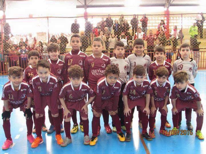 Sub 08 vence e Sub 09 empata no Estadual de Futsal