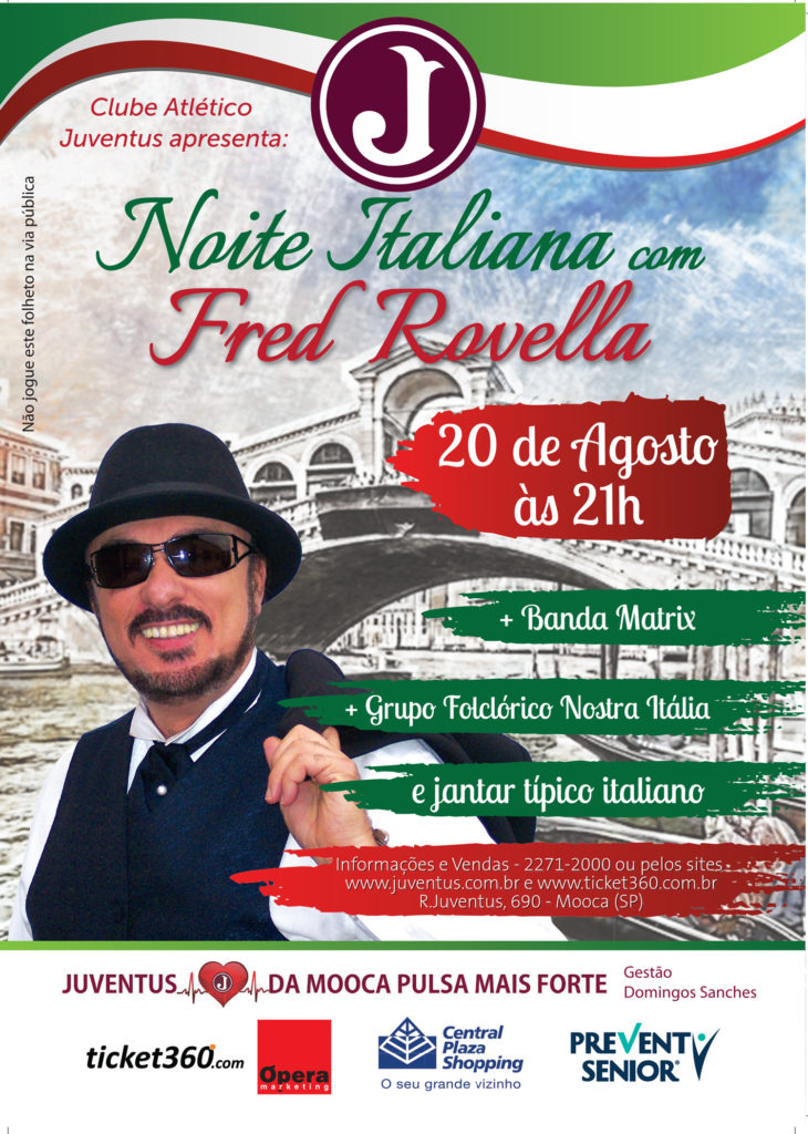 Noite Italiana com Fred Rovella
