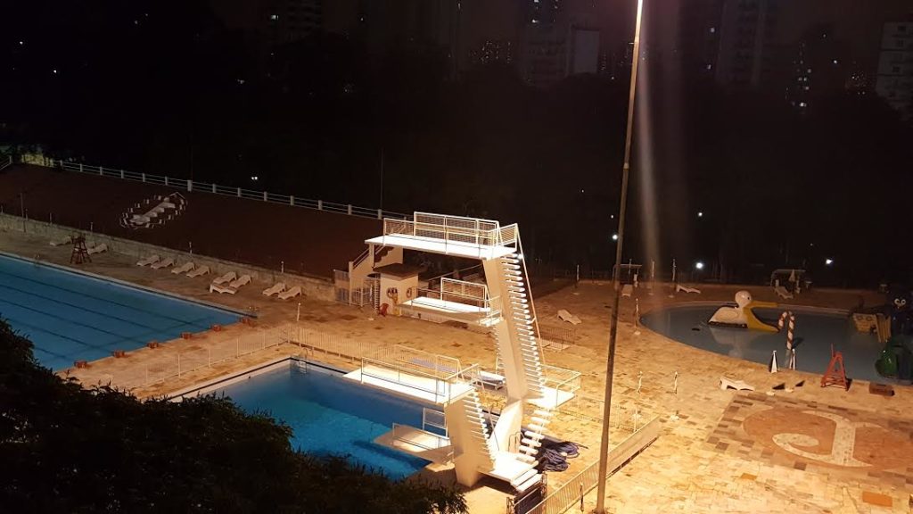 Diretoria Executiva reinaugura Conjunto Aquático