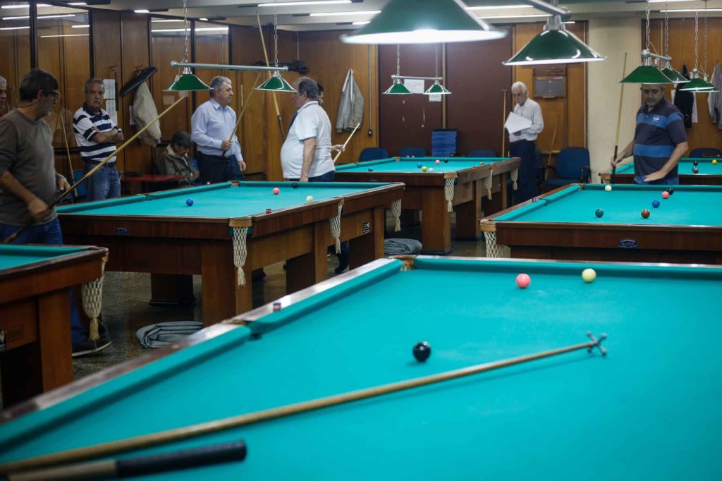 1ª rodada do Campeonato Interno de Sinuca 2016