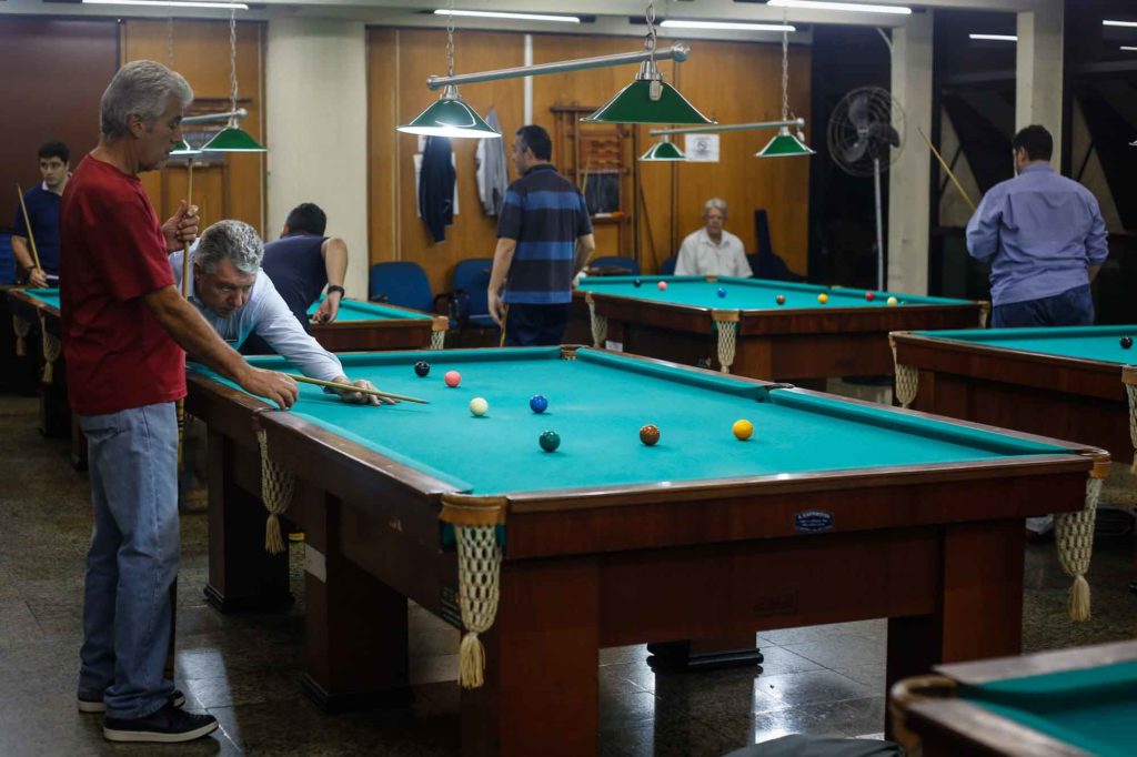 9ª rodada do Campeonato Interno de Sinuca