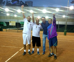 Mais uma vitória no Interclubes de Tênis