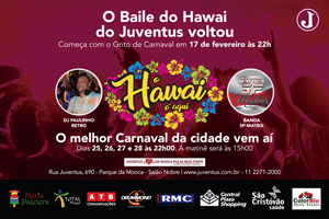 O Baile do Hawai do Juventus voltou!