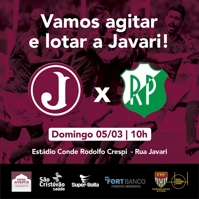 Ingressos Juventus x Rio Preto