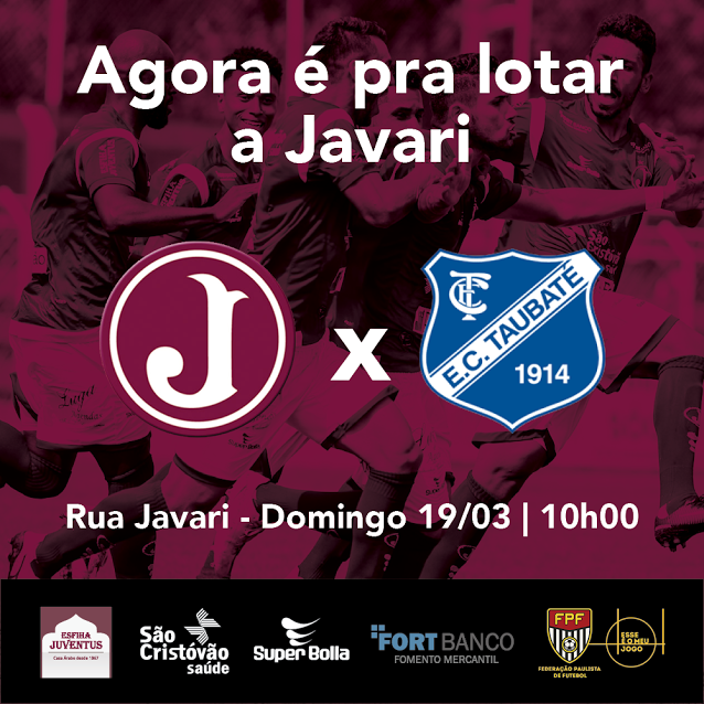 Ingressos Juventus X Taubaté