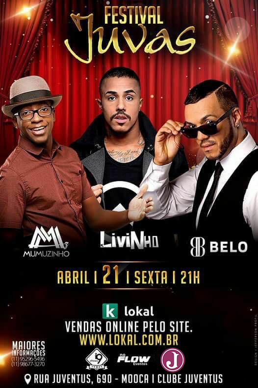 Festival Juvas – Mumuzinho, Livinho e Belo